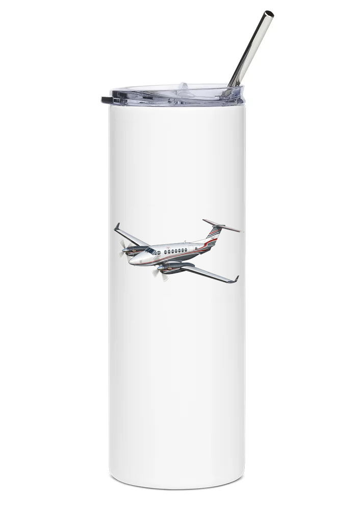 Beechcraft King Air 350ER water tumbler