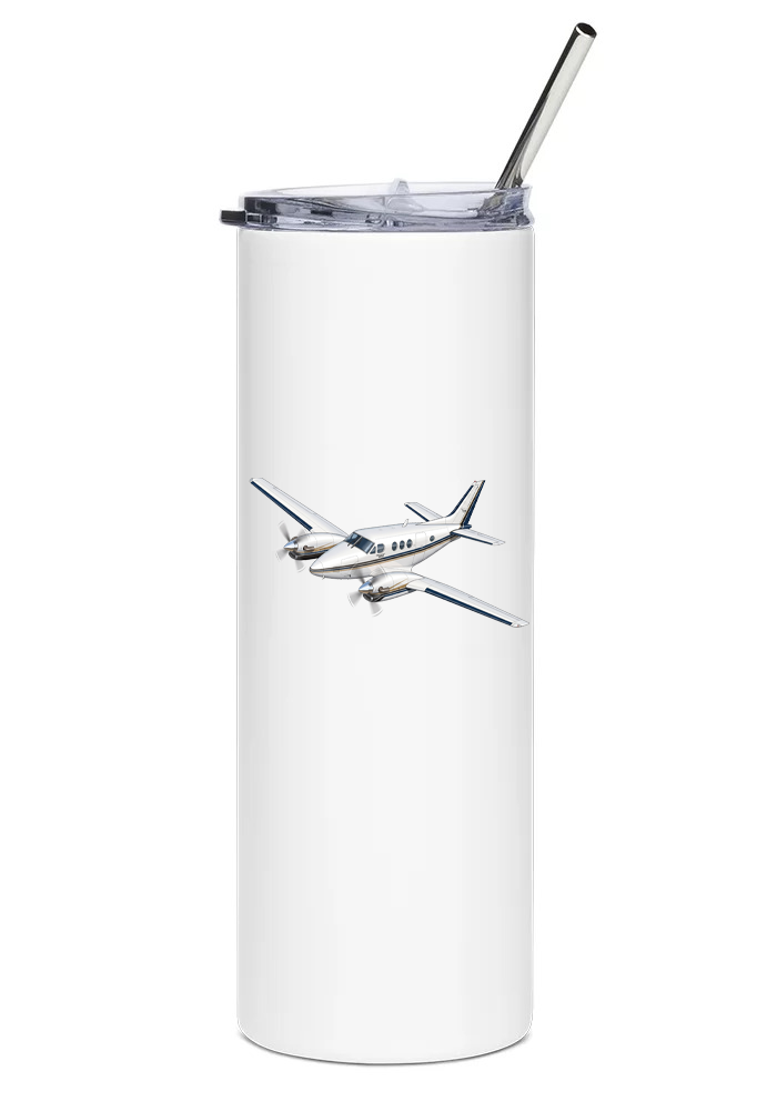 Beechcraft King Air C90SE water tumbler