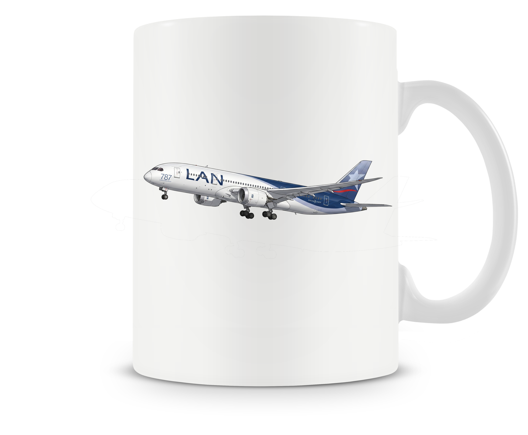 LAN Airlines Boeing 787 mug