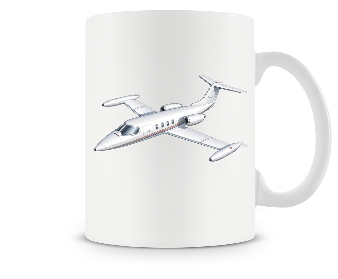 Learjet 25D mug