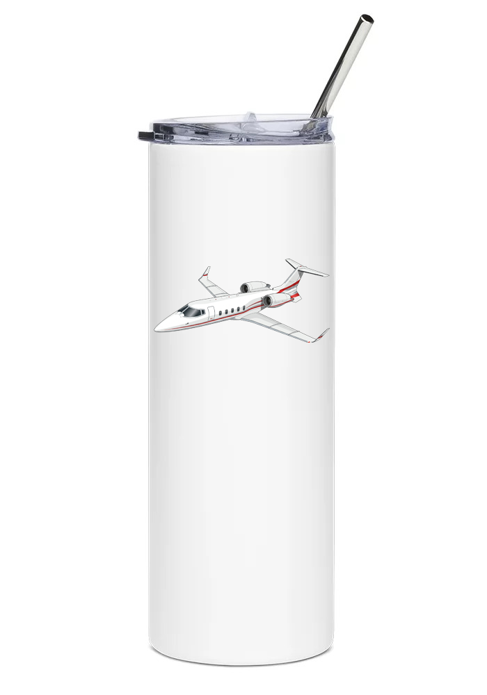 Bombardier Learjet 60SE water tumbler