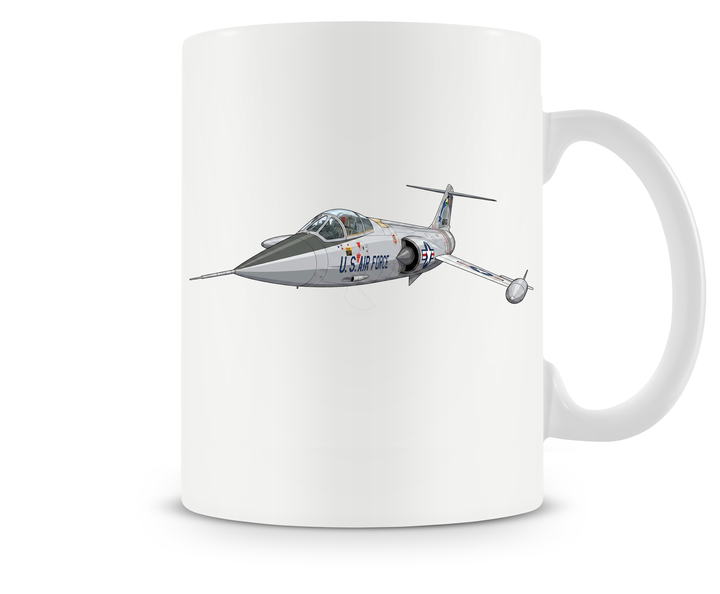 Lockheed F-104 Starfighter mug 15oz