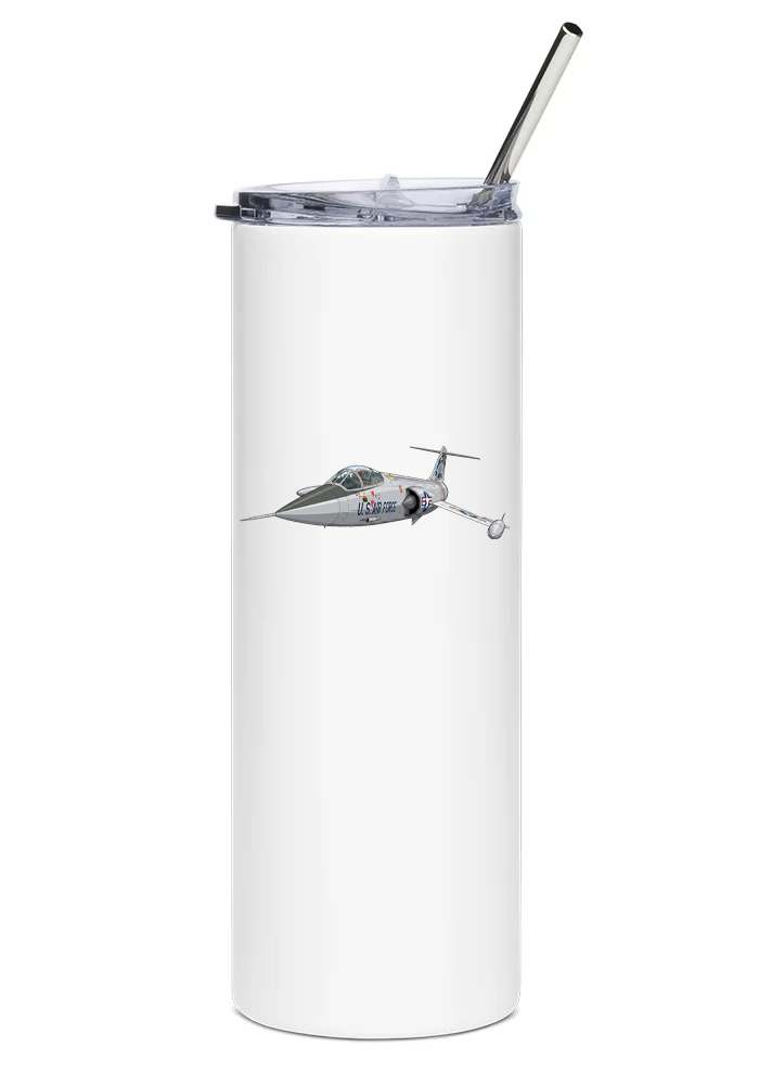 Lockheed F-104 Starfighter water tumbler