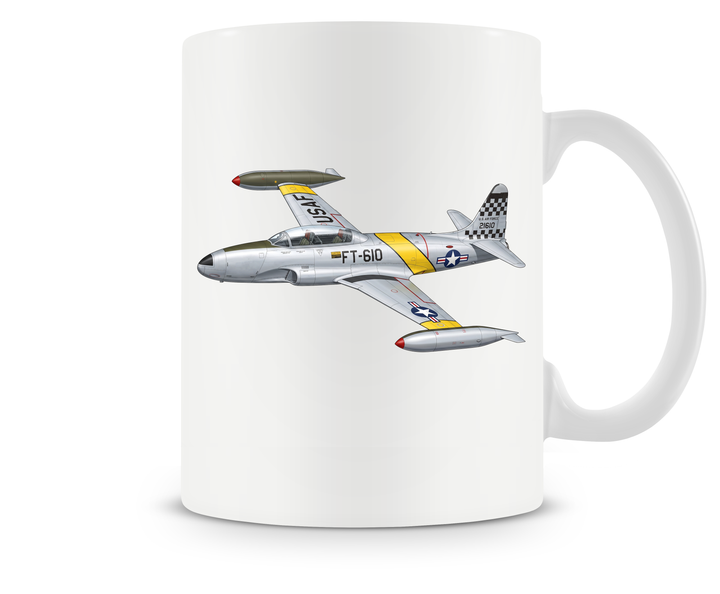 Lockheed T-33 Shooting Star mug