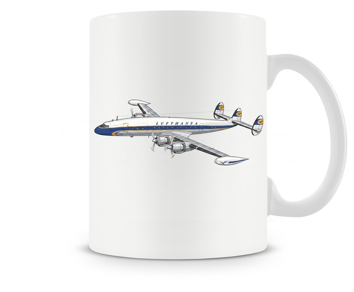 Lufthansa Lockheed Constellation Mug