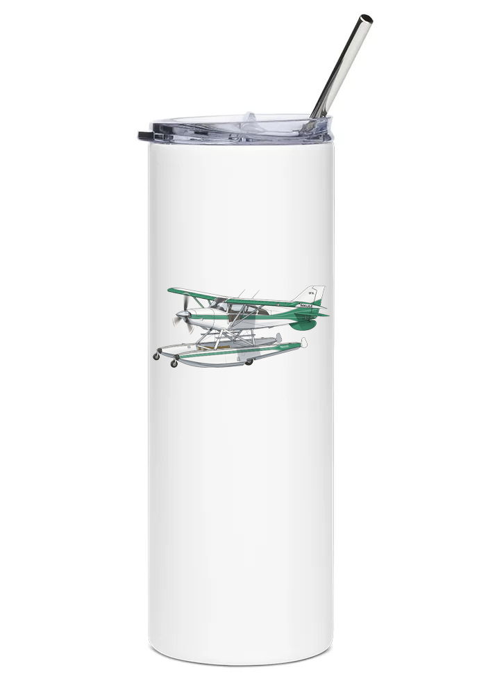Maule M-7 Floatplane water tumbler