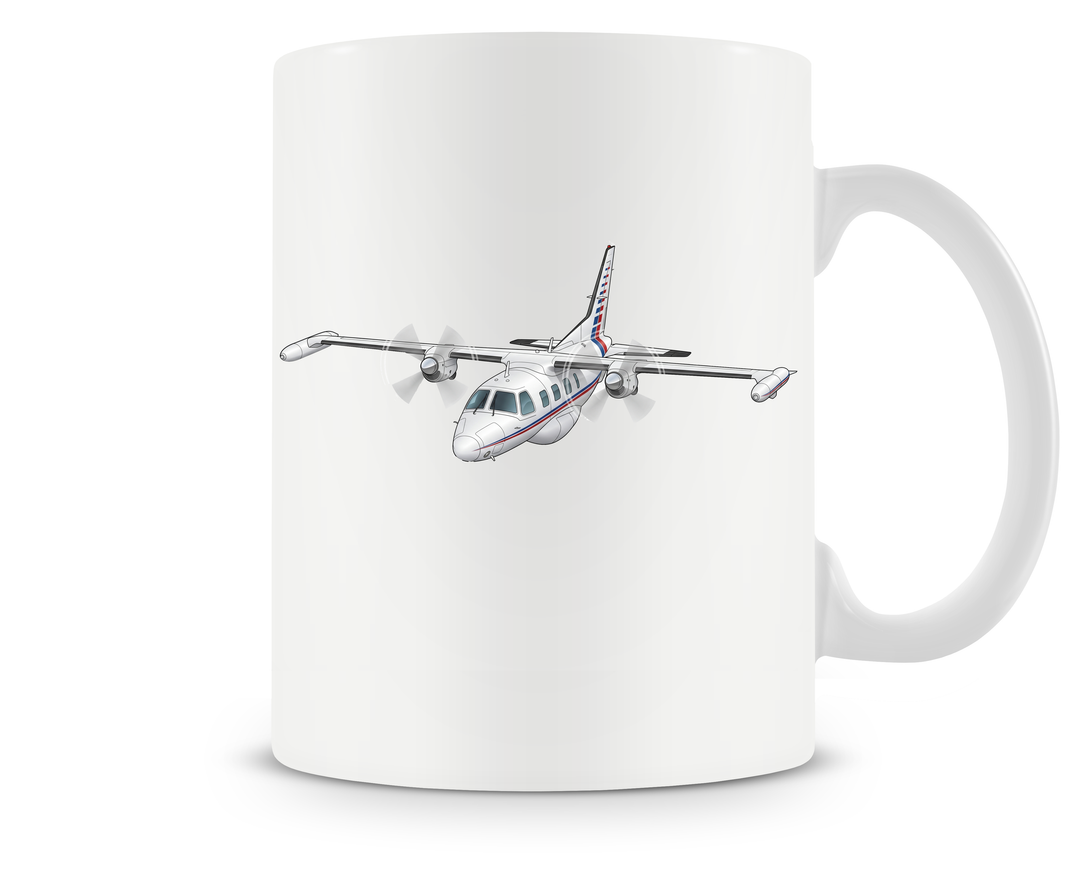 Mitsubishi MU-2N mug 15oz