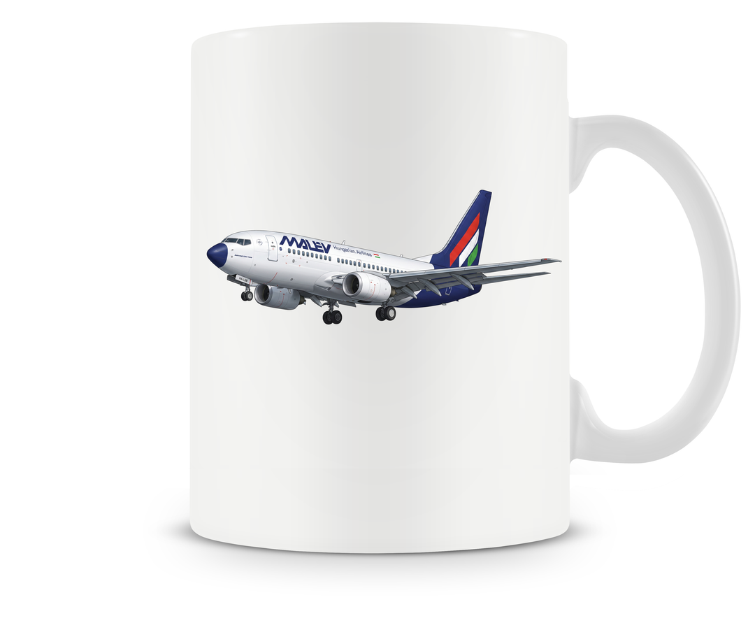 Malév Hungarian Airlines Boeing 737NG mug