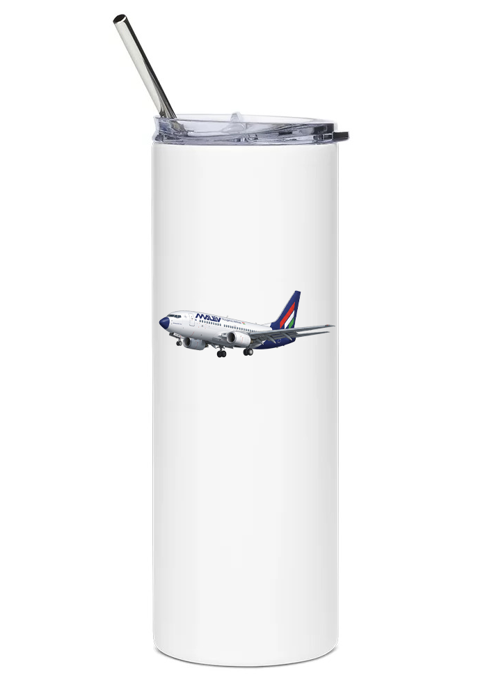 Malév Hungarian Airlines Boeing 737NG water tumbler