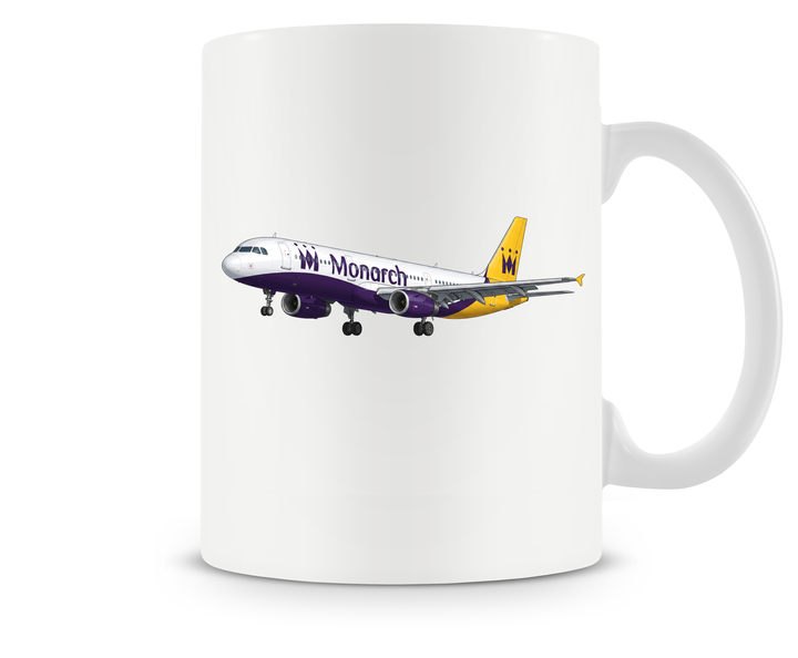 Monarch Airlines Airbus A320 mug