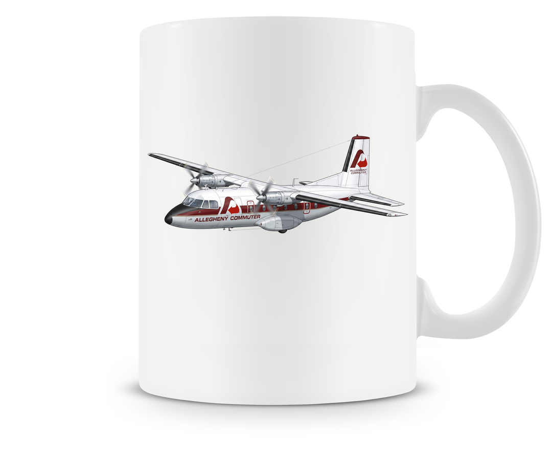 Allegheny Airlines Nord 262 mug