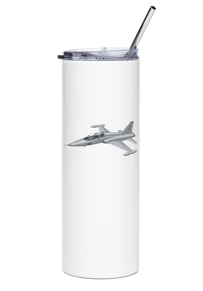 Northrop F-5 Freedom Fighter water tumbler