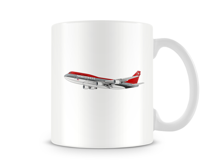 Northwest Airlines Boeing 747-400 Mug