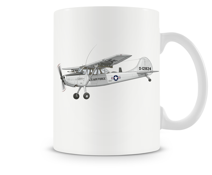 Cessna O-1F Bird Dog mug