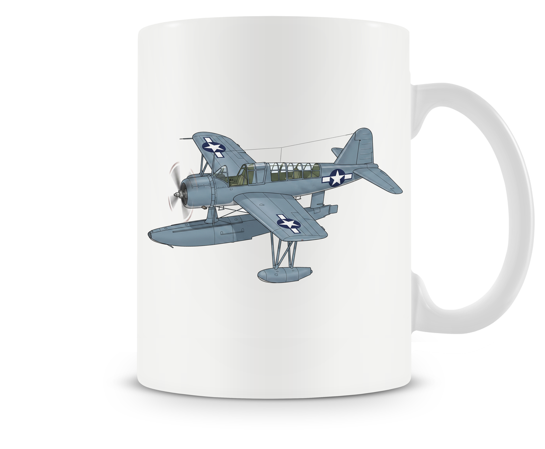 Vought OS2U Kingfisher Mug