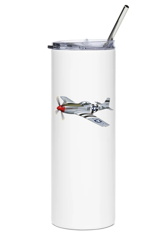 P-51 Mustang water tumbler