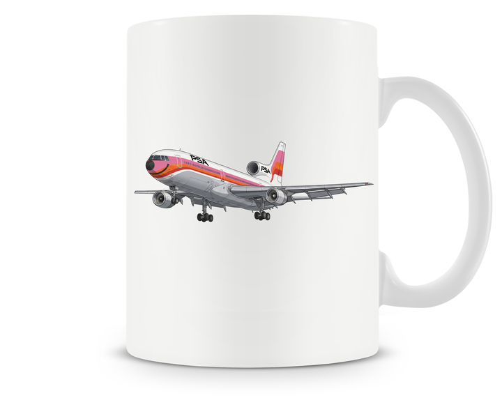 PSA Lockheed L-1011 TriStar Mug