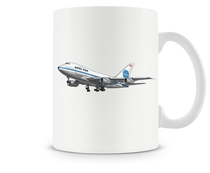 Pan Am Boeing 747SP mug