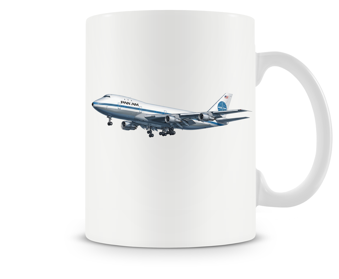 Pan Am Boeing 747-100 mug