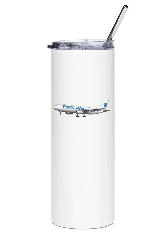 Pan Am Airbus A300 water tumber