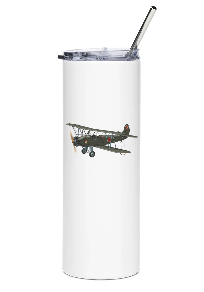 Polikarpov Po-2 water tumbler
