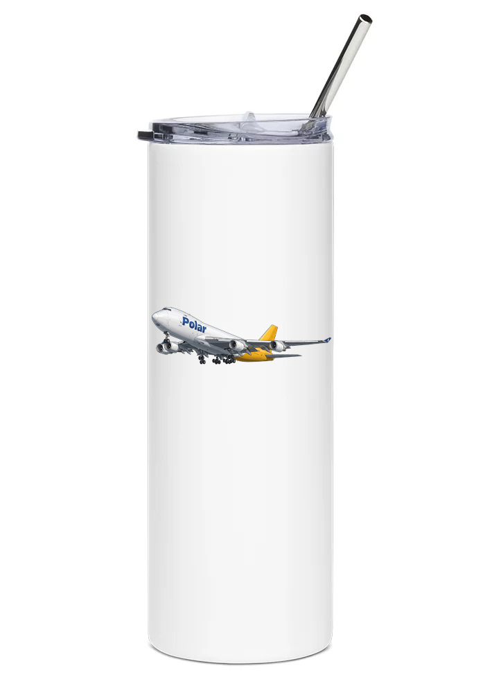 Polar Air Cargo Boeing 747 water tumbler
