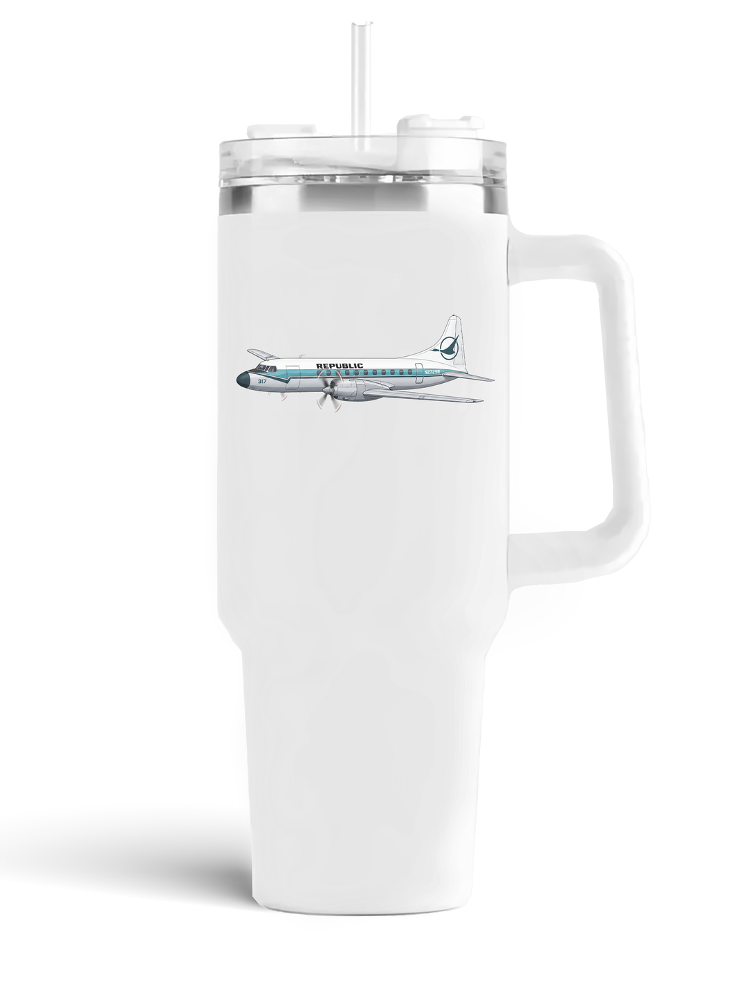 Republic Airlines Convair 580 quencher