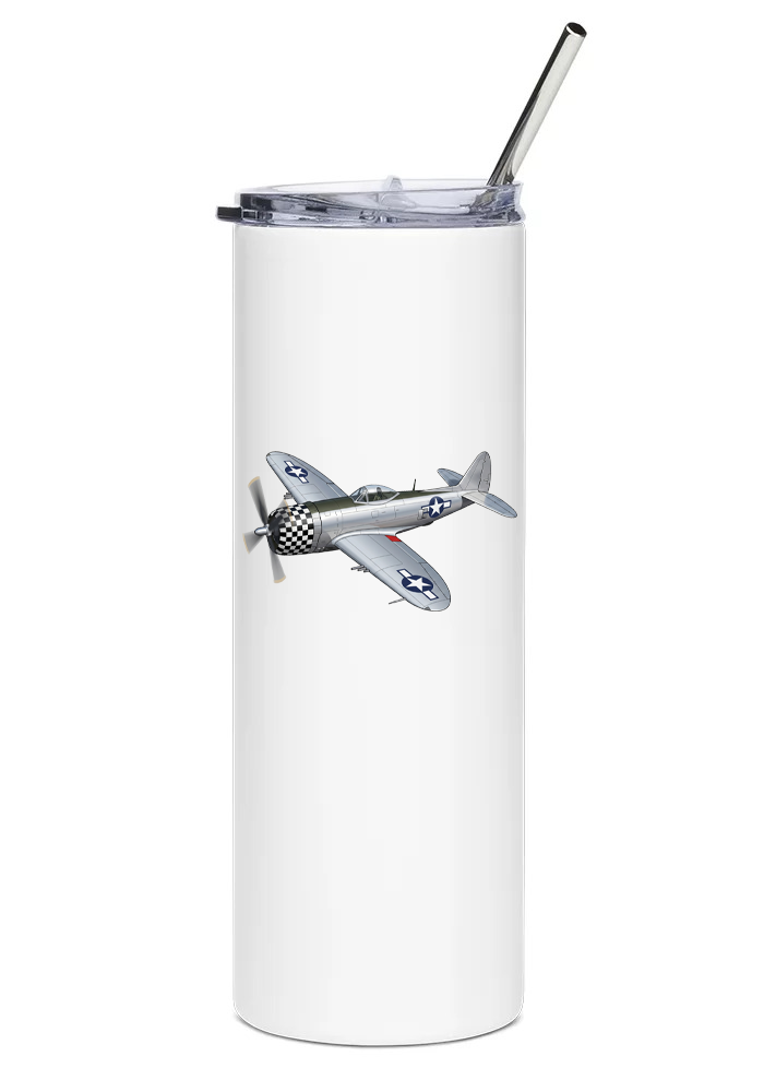 Republic P-47 Thunderbolt water tumbler