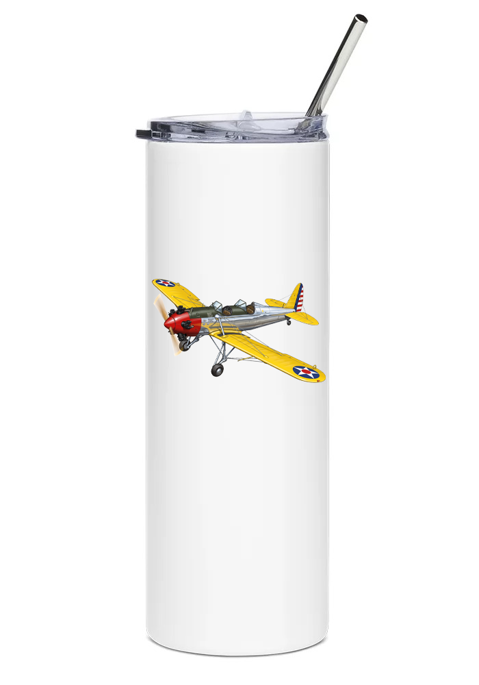 Ryan PT-22 Recruit water tumbler