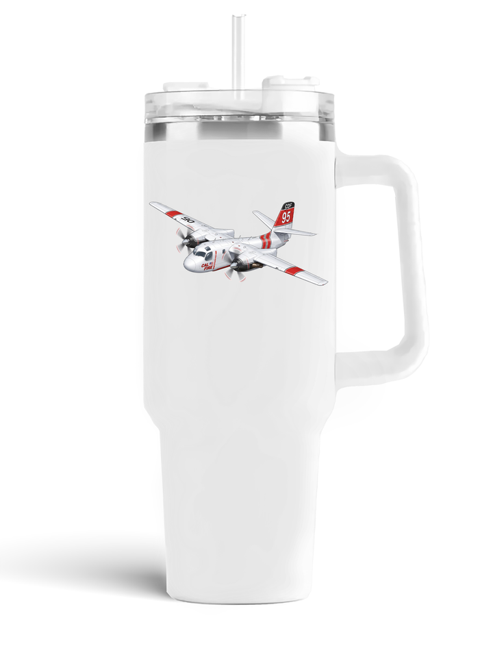 Grumman S-2F3AT Turbo Tracker quencher