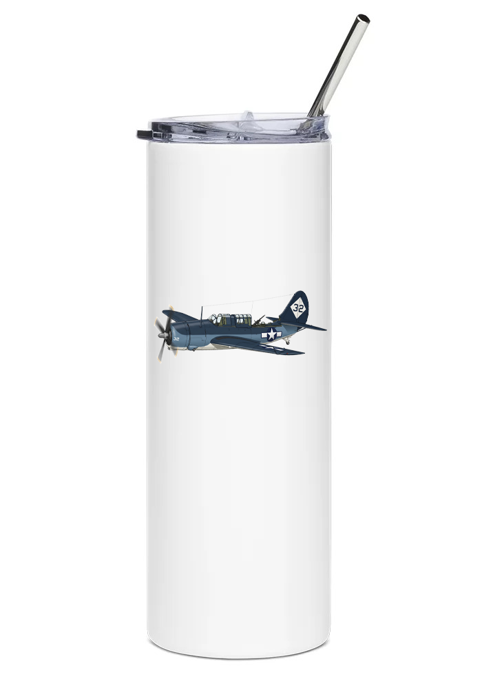 Curtiss SB2C Helldiver water tumbler