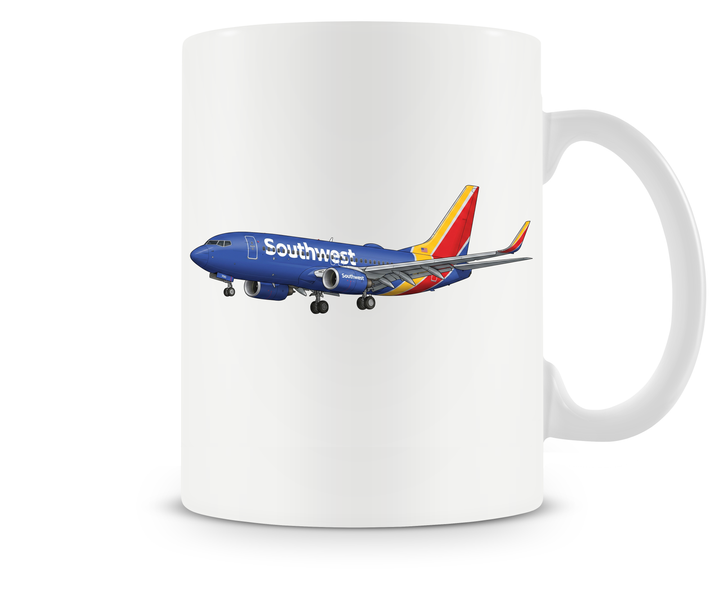  Southwest Airlines Boeing 737NG mug