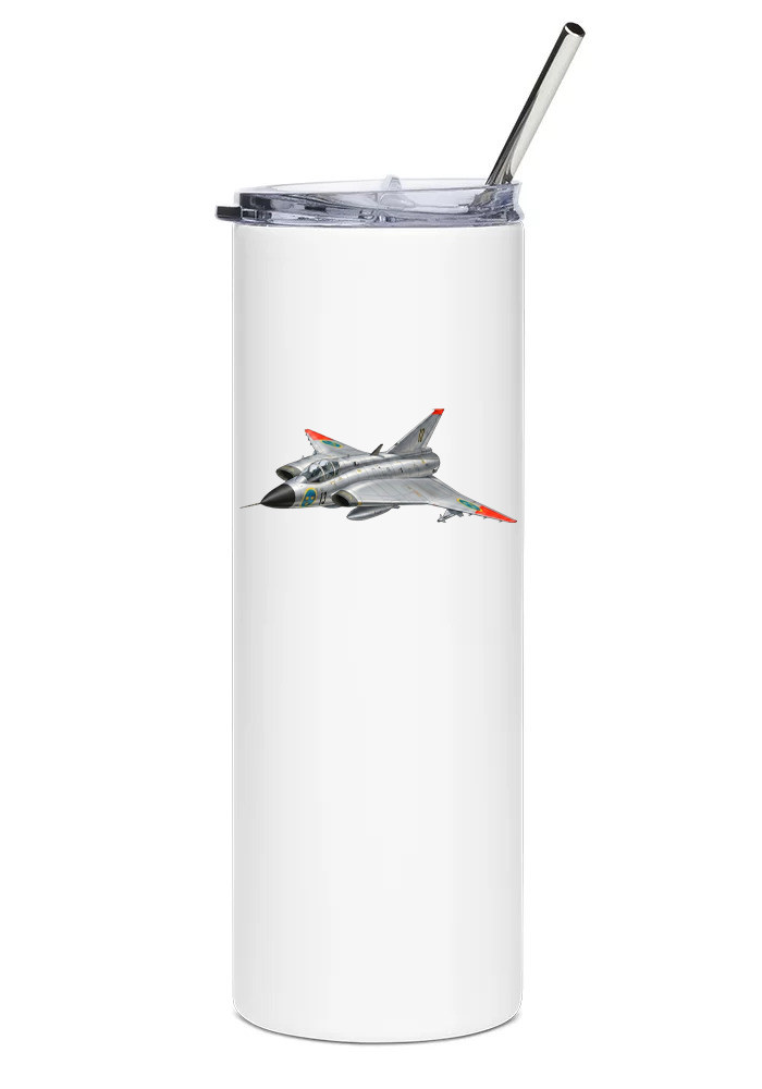  Saab 35 Draken water tumbler