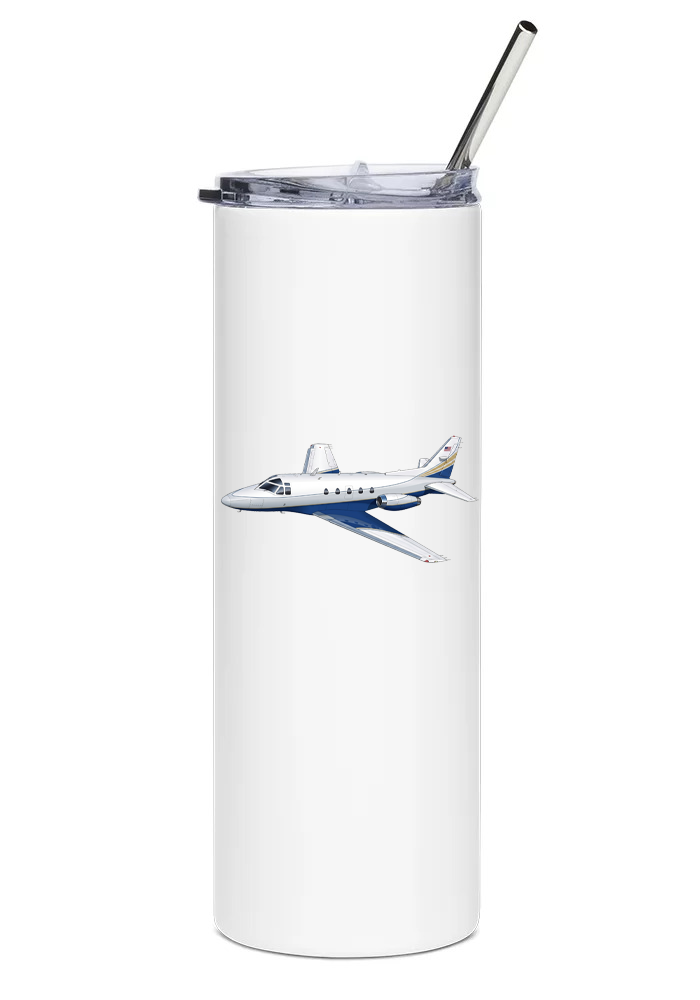 Rockwell Sabreliner 60 water tumbler