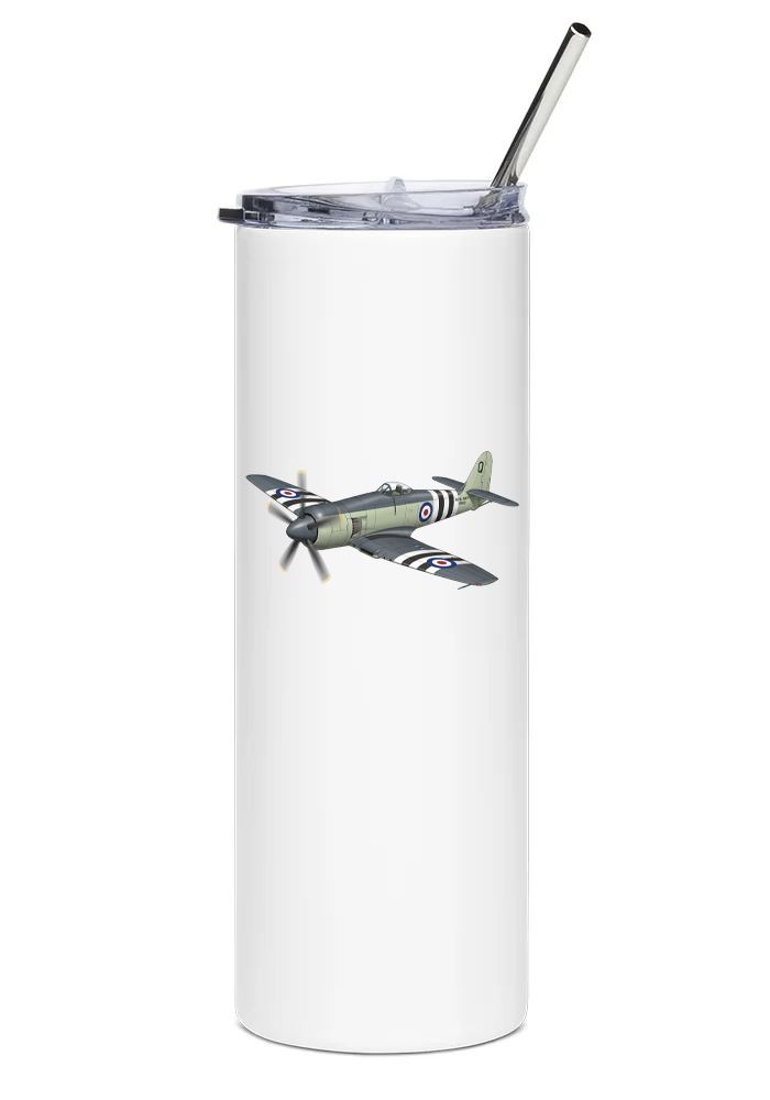 Hawker Sea Fury water tumbler