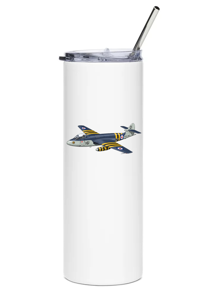 Hawker Sea Hawk water tumbler