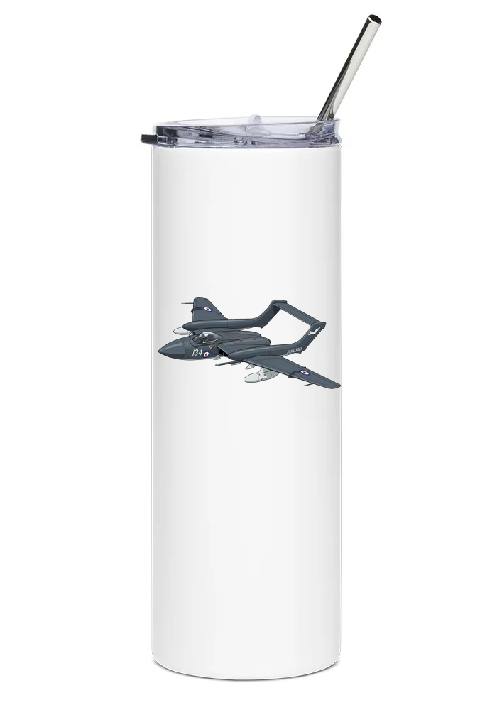 de Havilland Sea Vixen water tumbler