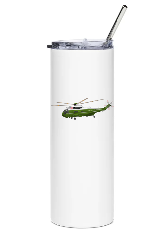 Sikorsky VH-3D Sea King Marine One water bottle