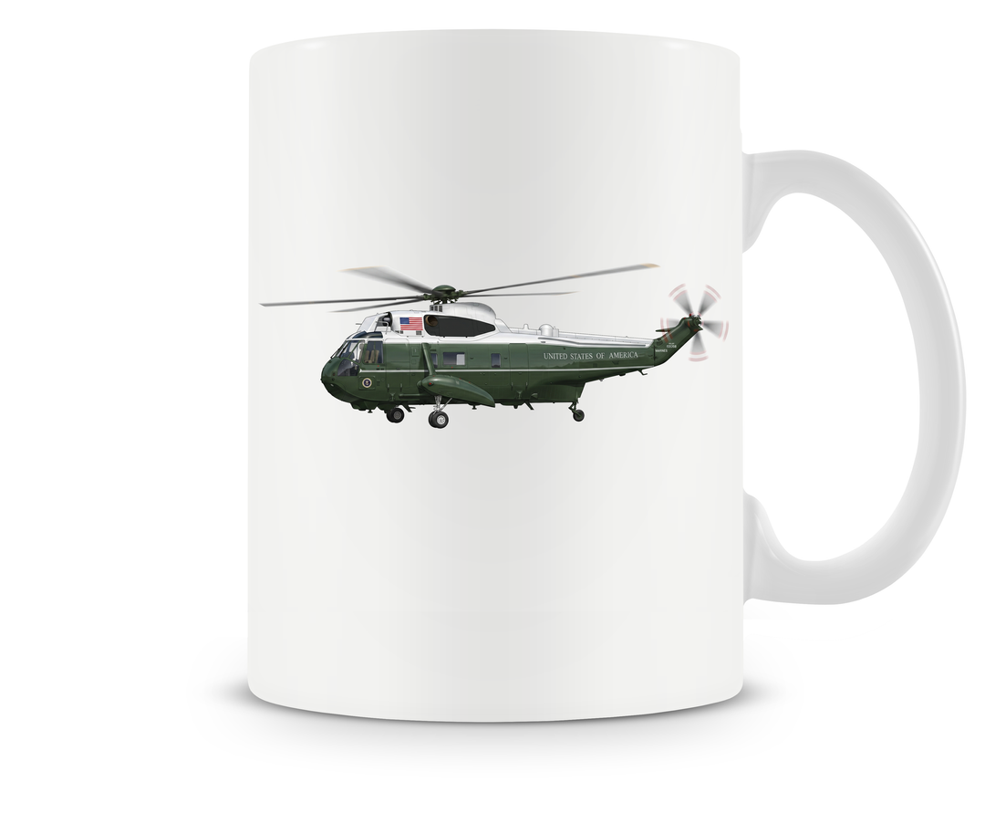 Sikorsky VH-3D Sea King Marine One Mug