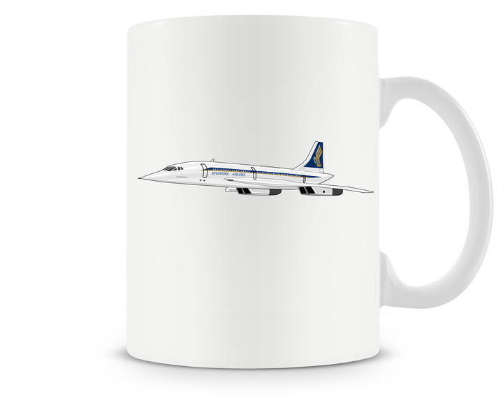 Singapore Airlines Concorde Mug 15oz.