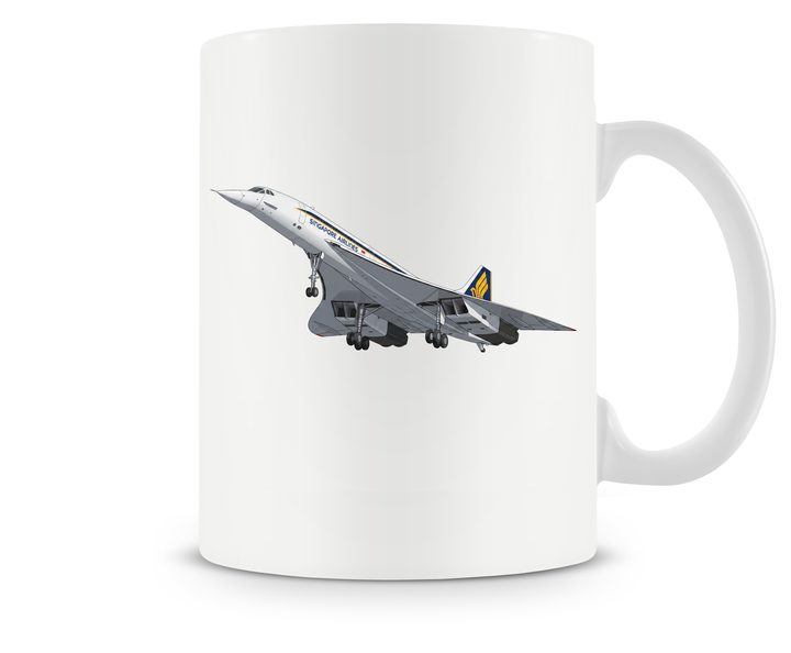 Singapore Airlines Concorde Mug
