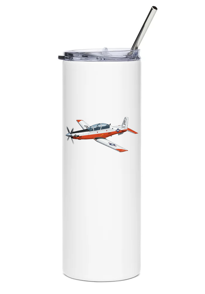 Beechcraft T-6B Texan II water tumbler