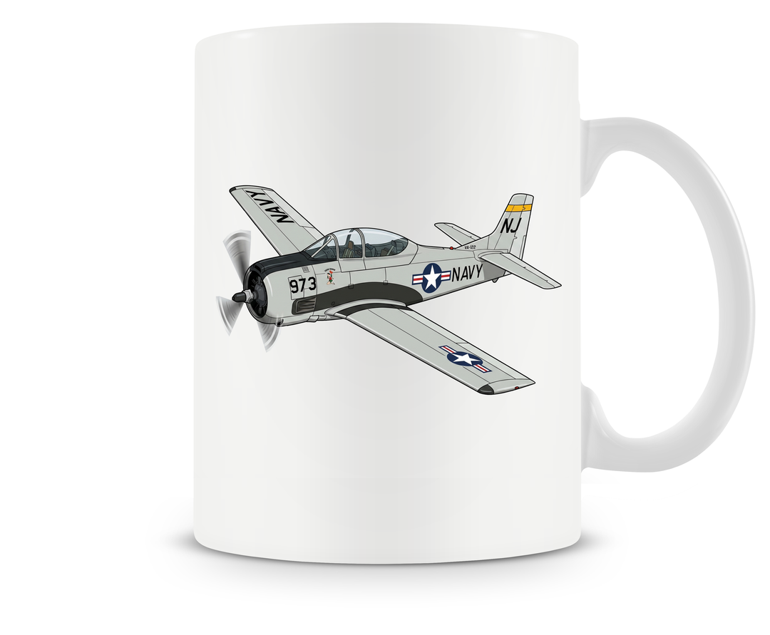 North American T-28 Trojan Mug