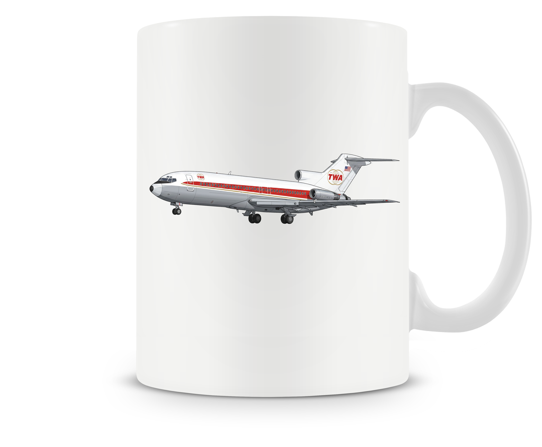 Trans World Airlines Boeing 727 mug
