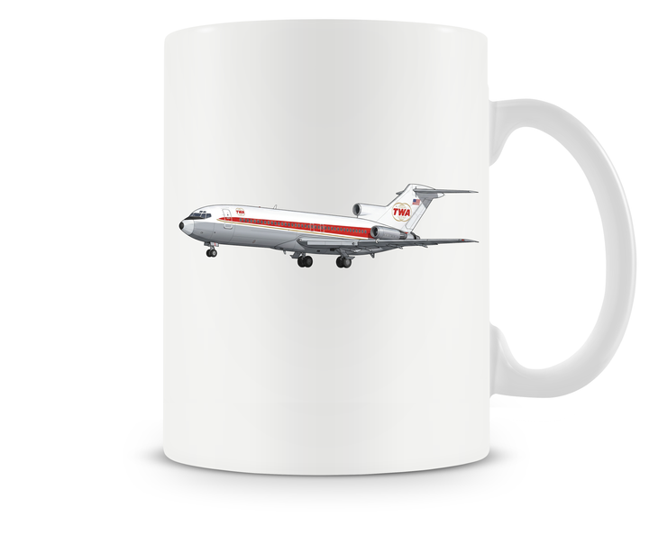 Trans World Airlines Boeing 727 mug