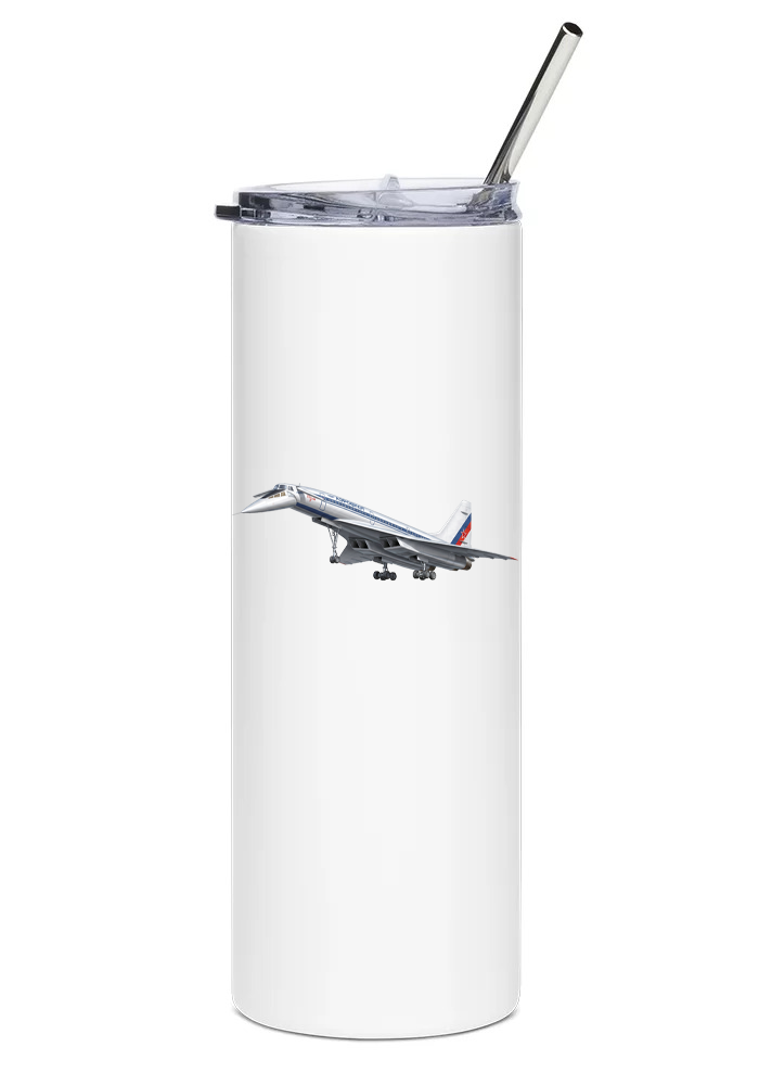 Tupolev Tu-144 water tumbler