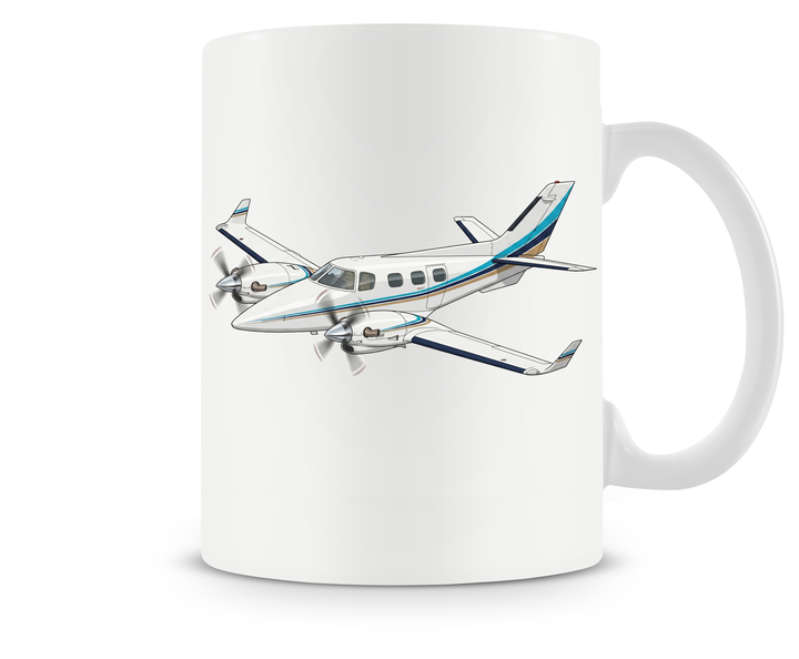 Beechcraft Duke with Royal Turbine mug