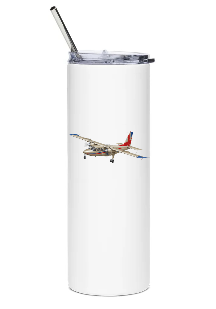 Britten-Norman BN-2T Turbine Islander water tumbler