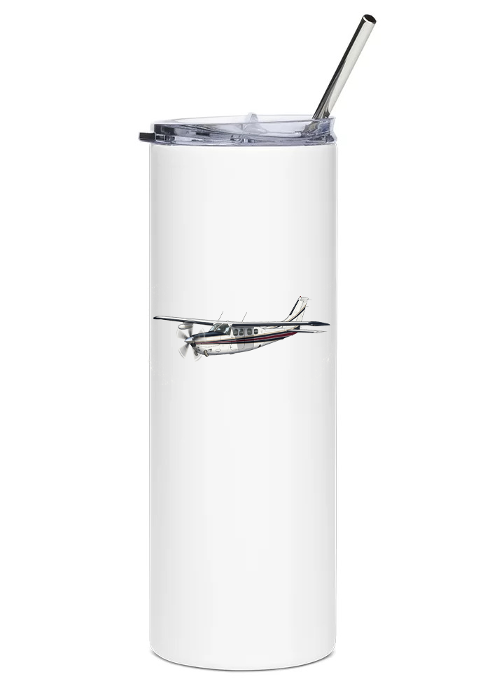 Cessna P210 'Silver Eagle' water tumbler