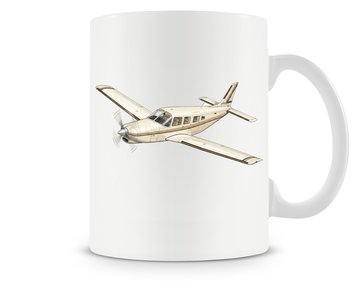 Piper Turbo Saratoga SP ceramic coffee mug